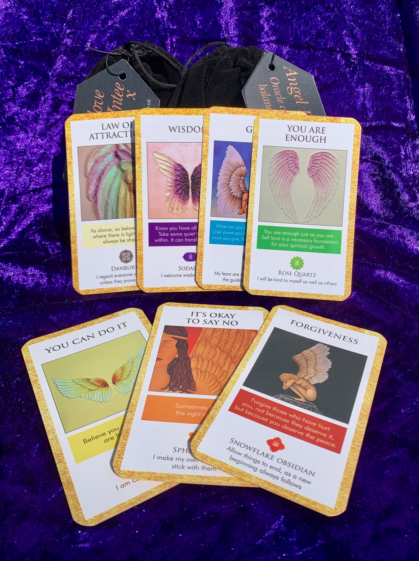 Angel Blessing Oracle Card Deck