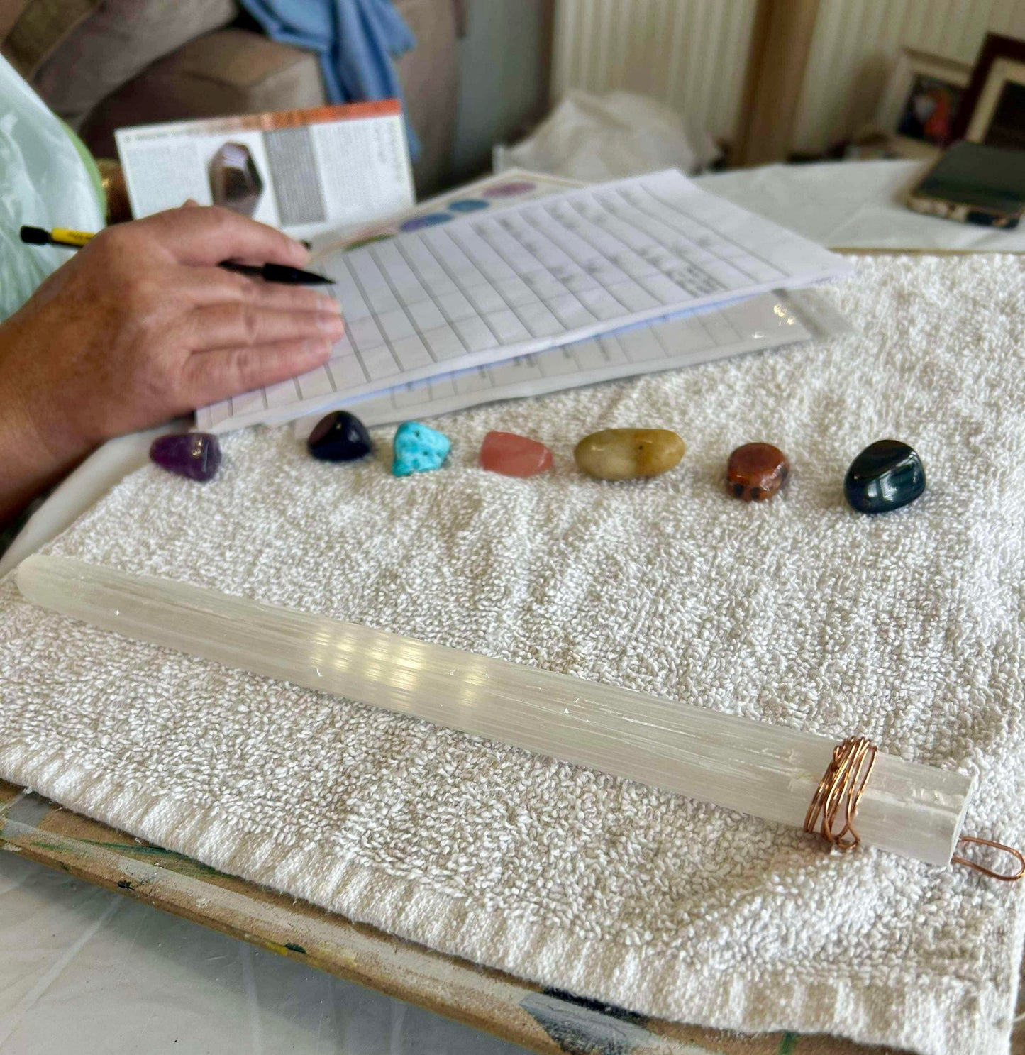 Crystal Chakra Wand Workshop 10th May 2026