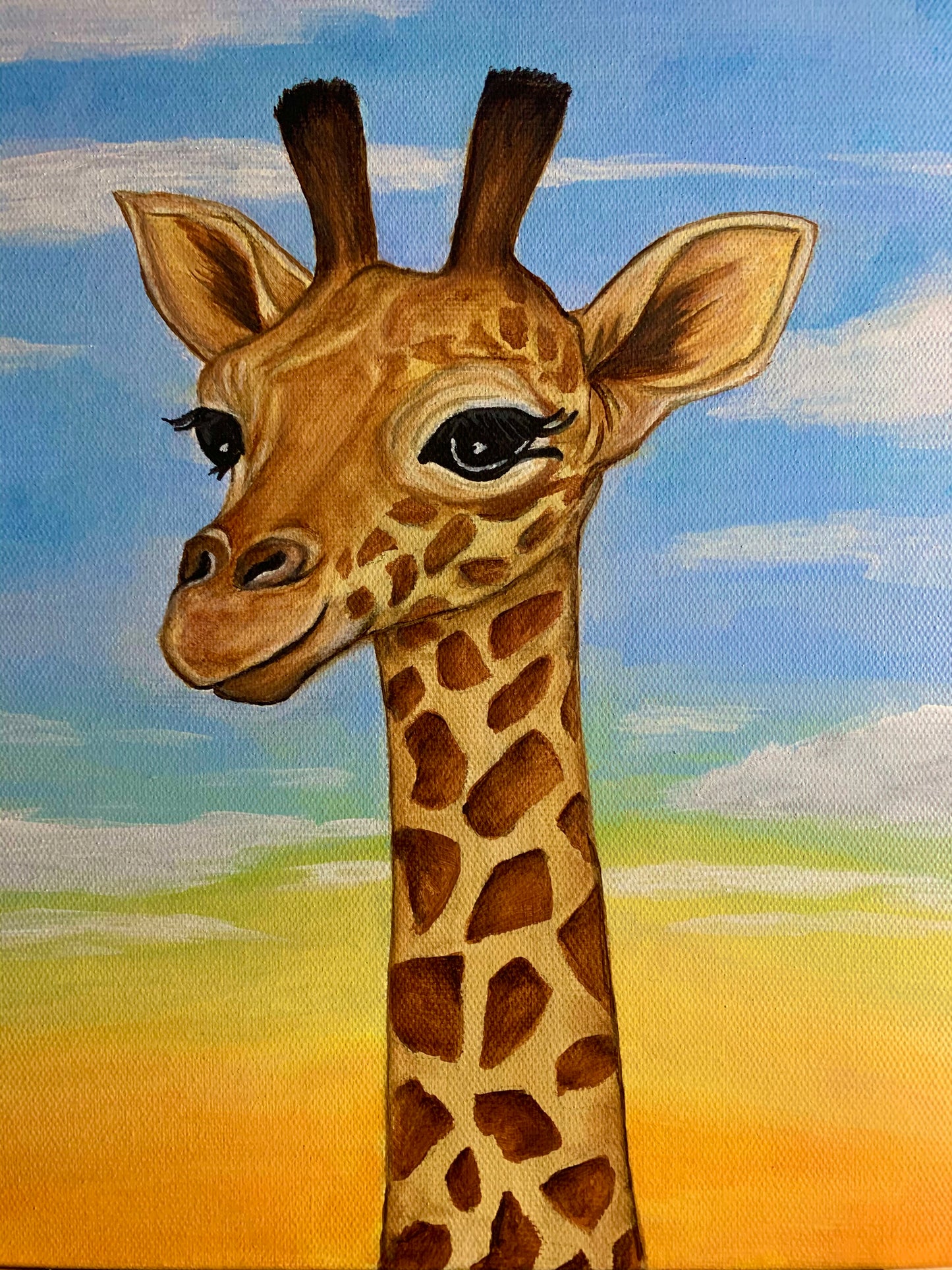 Power Animal connection and bespoke original painting on canvas
