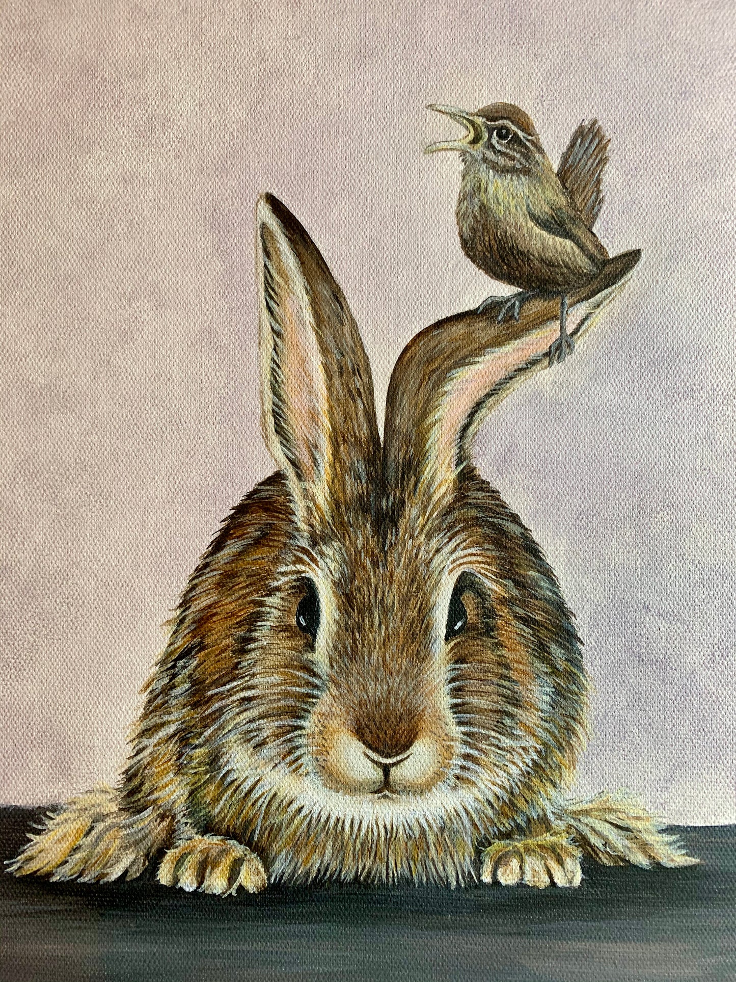 Power Animal connection and bespoke original painting on canvas