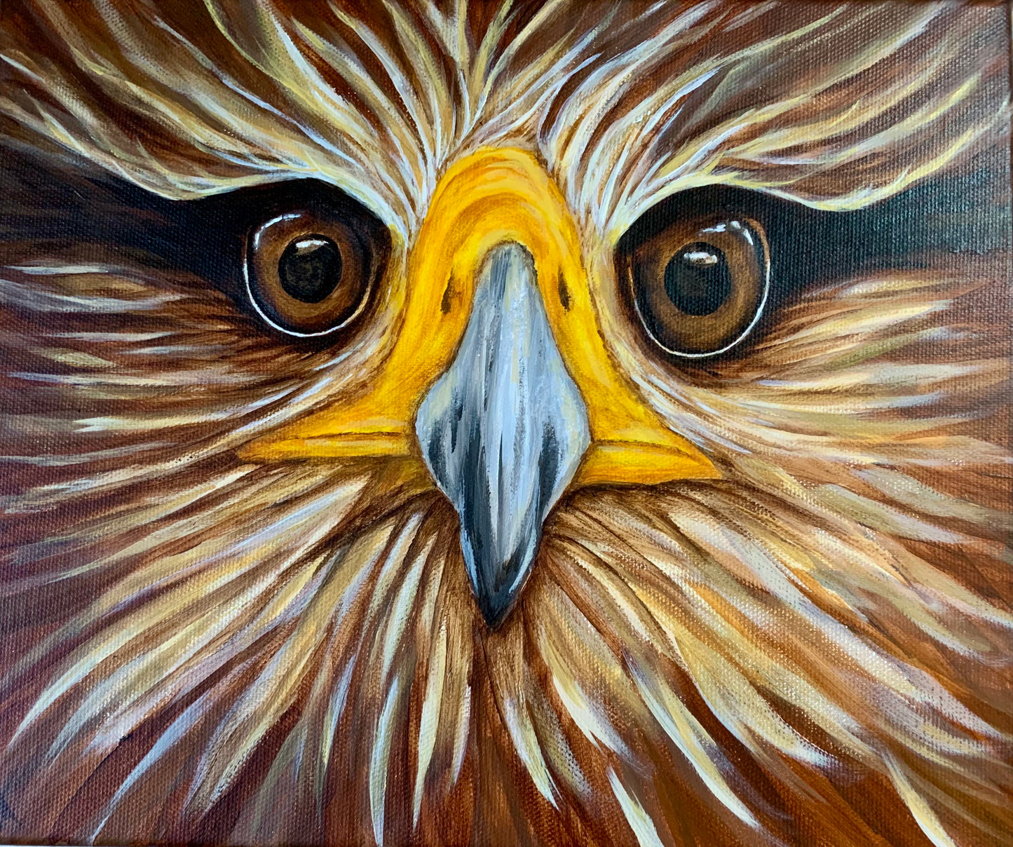 Power Animal connection and bespoke original painting on canvas