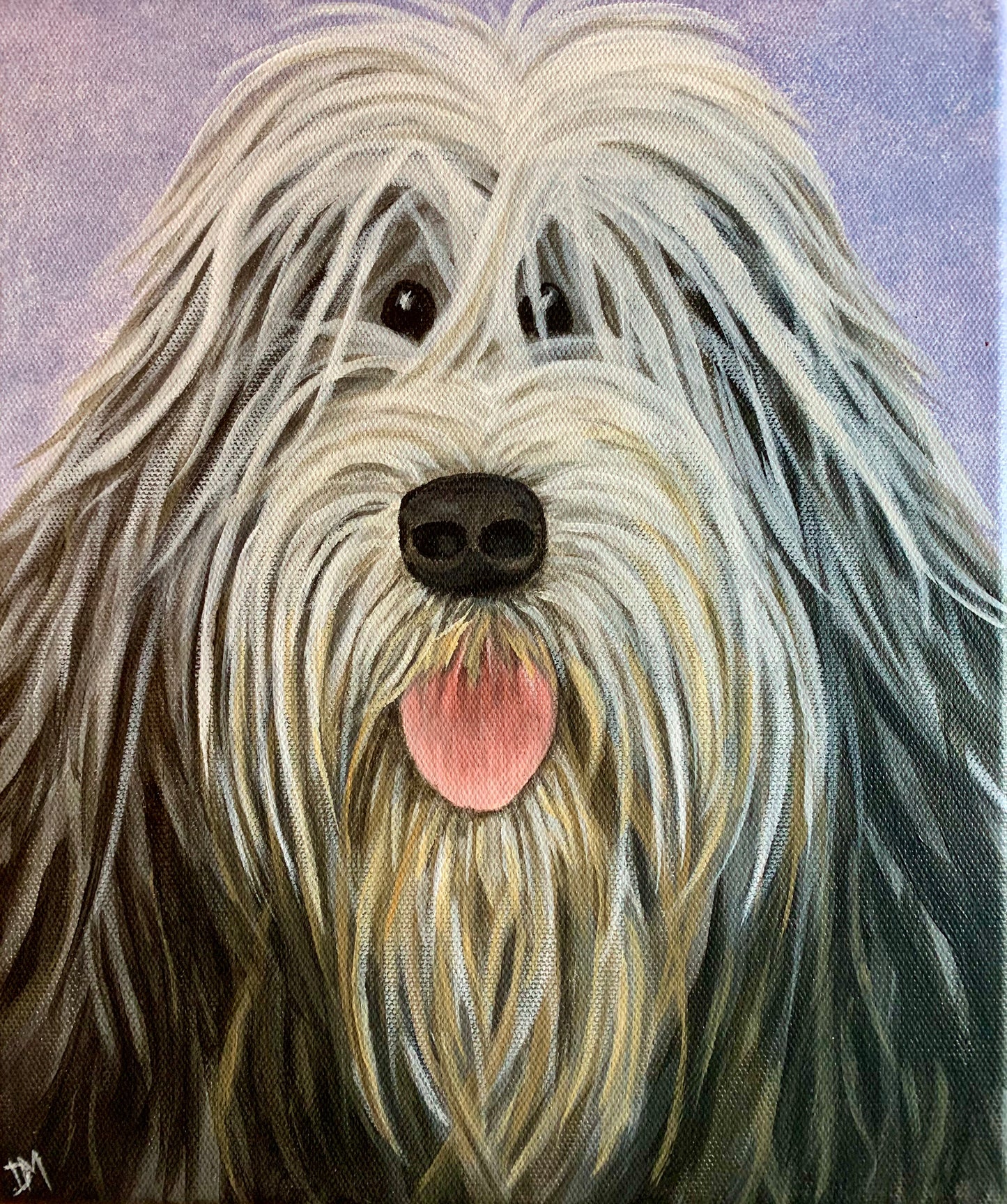 Power Animal connection and bespoke original painting on canvas