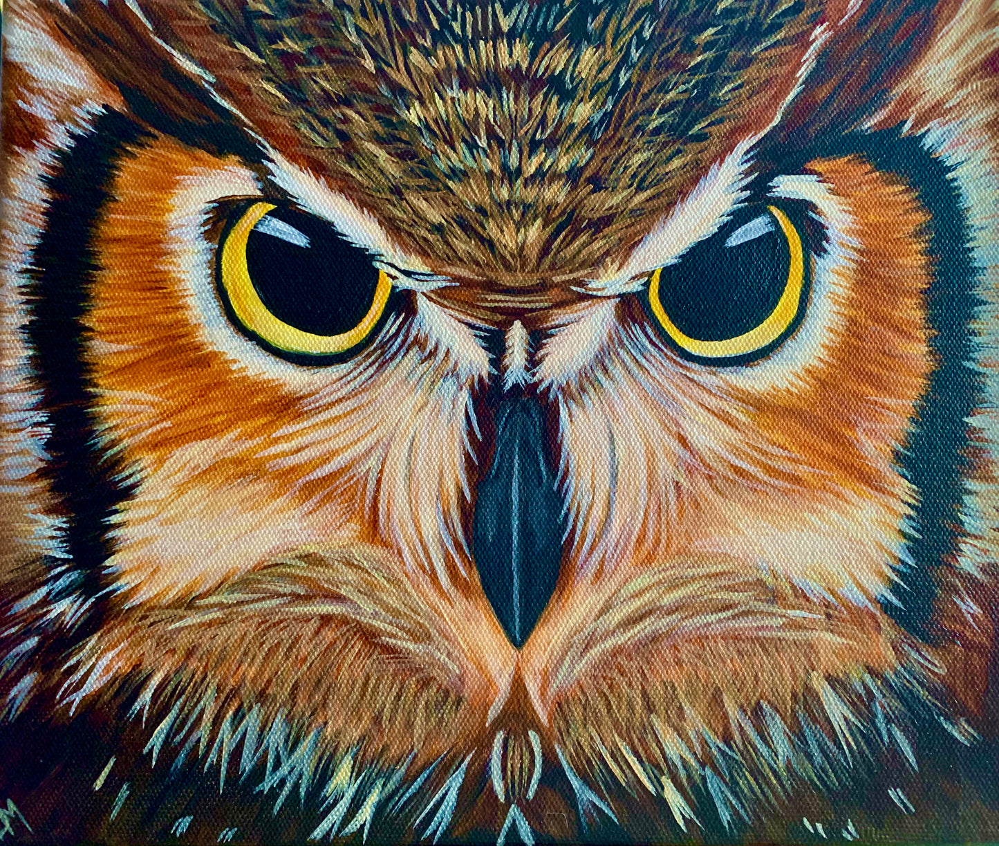 Power Animal connection and bespoke original painting on canvas