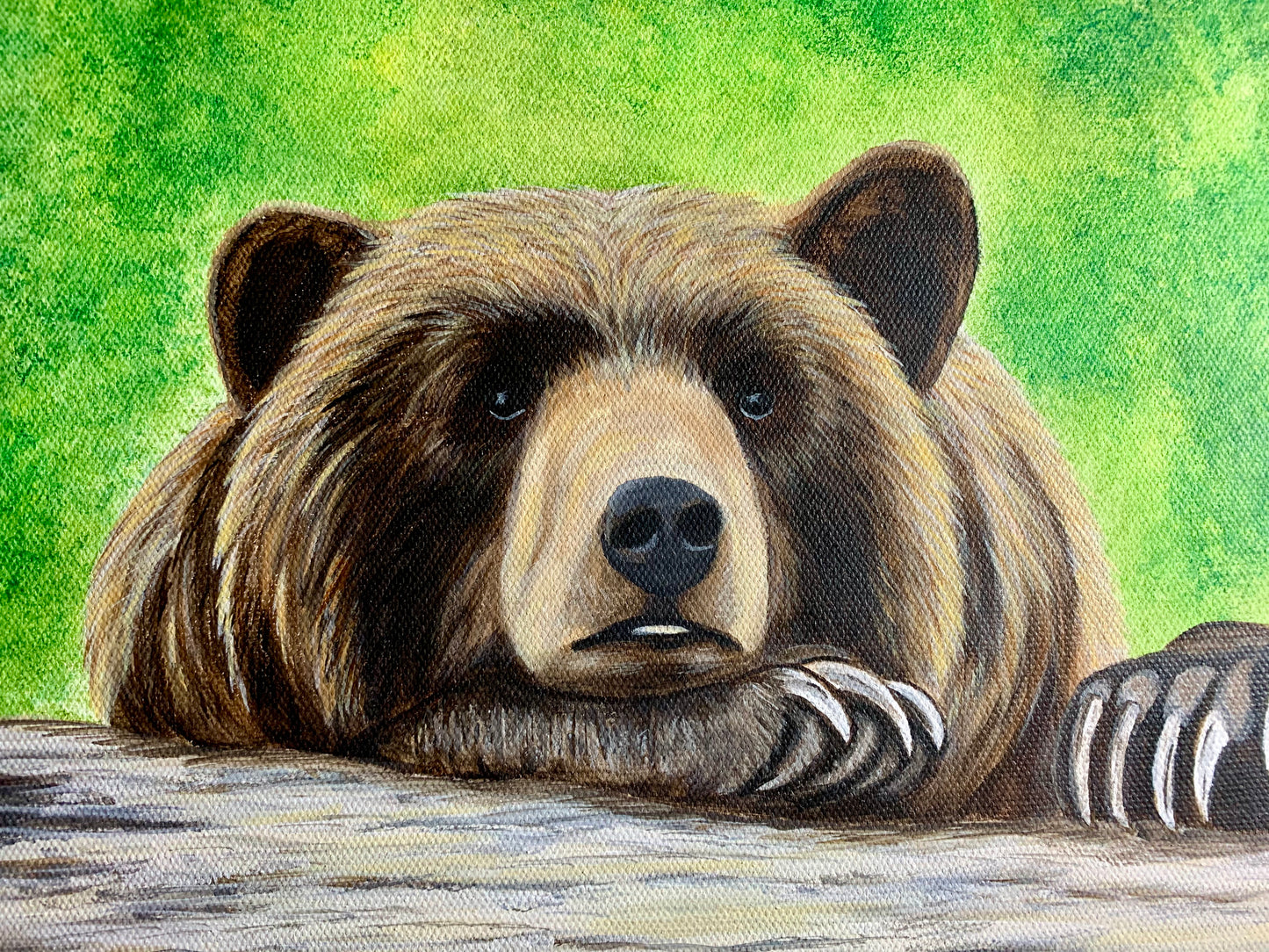 Power Animal connection and bespoke original painting on canvas