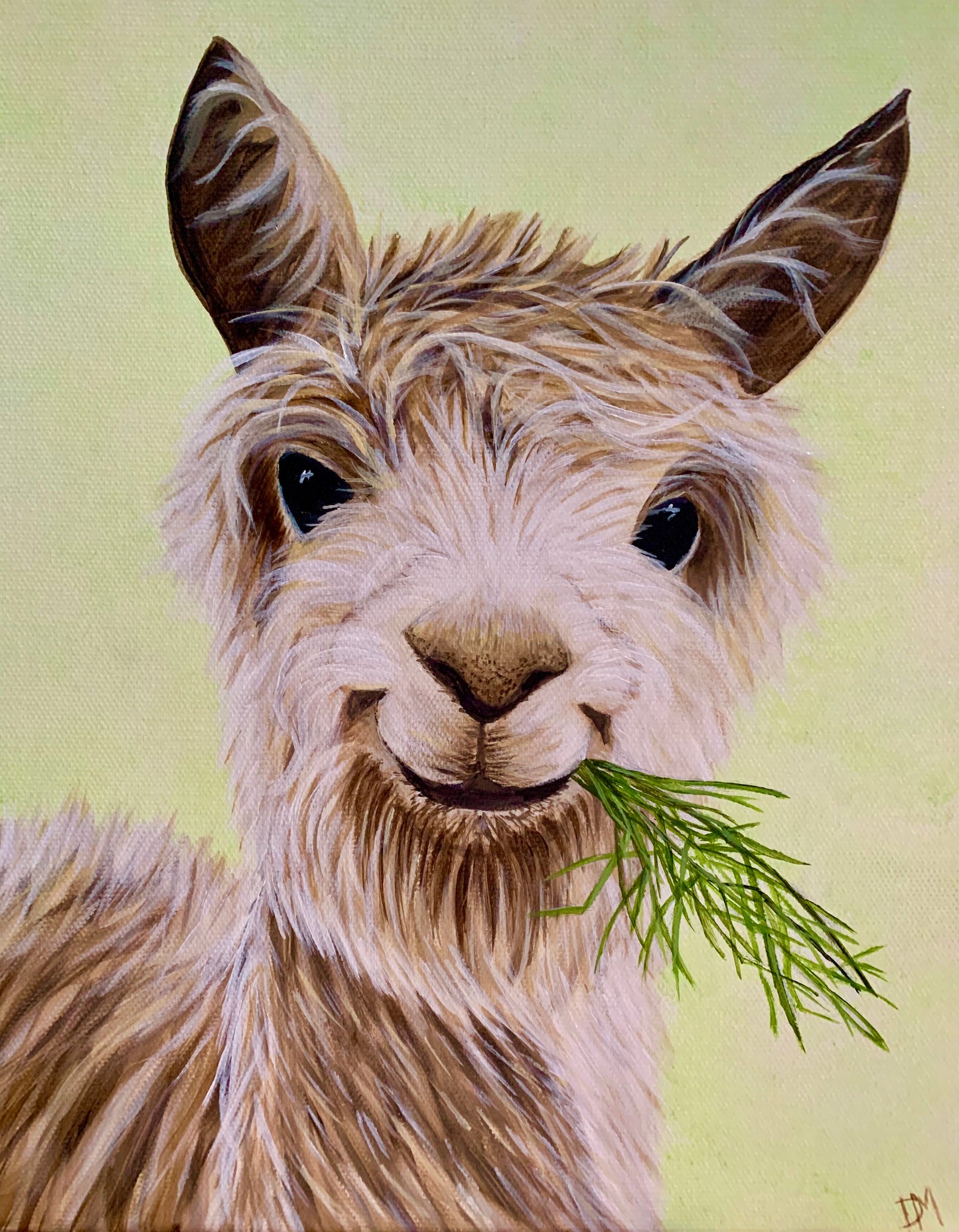 Power Animal connection and bespoke original painting on canvas