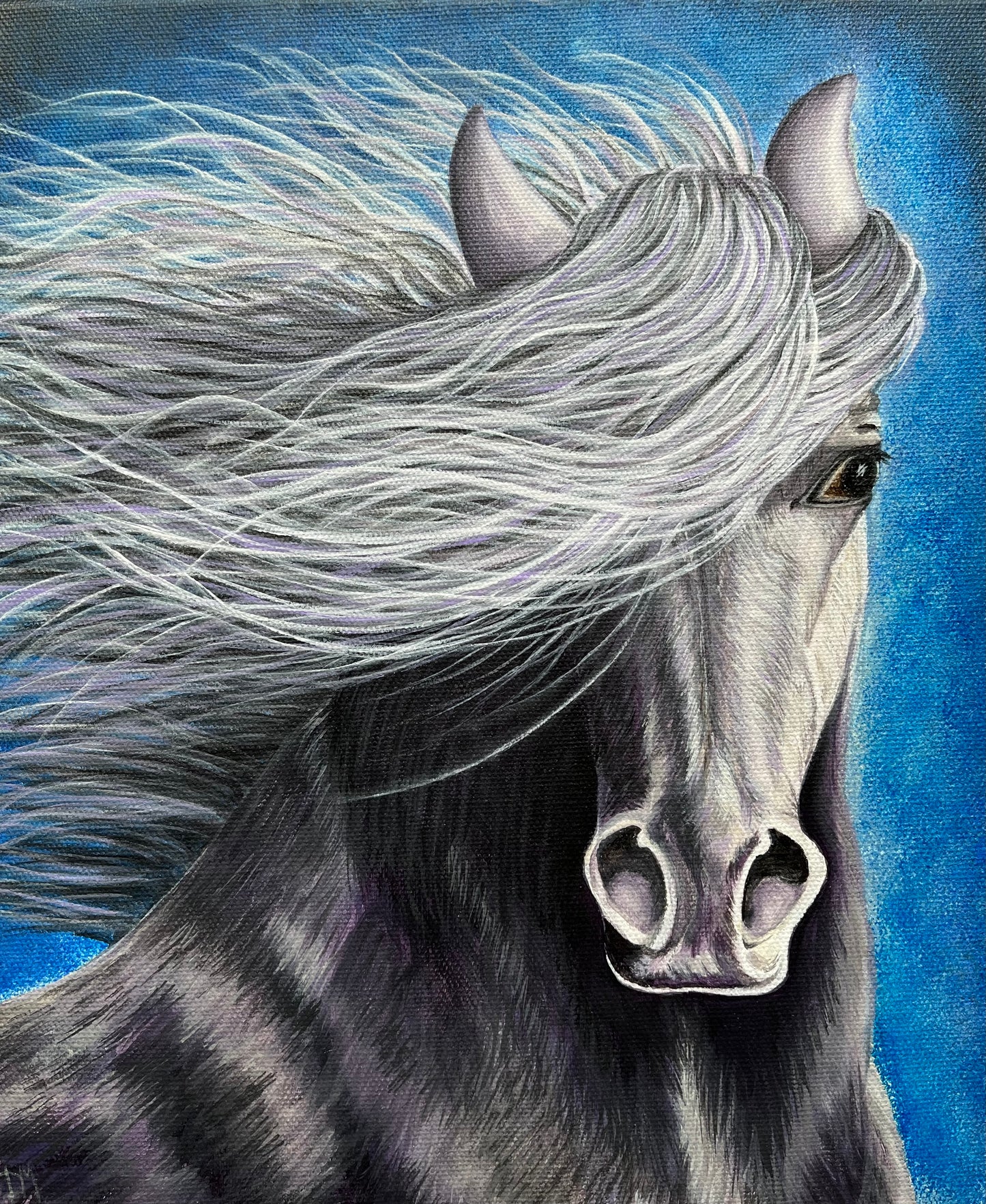 Power Animal connection and bespoke original painting on canvas