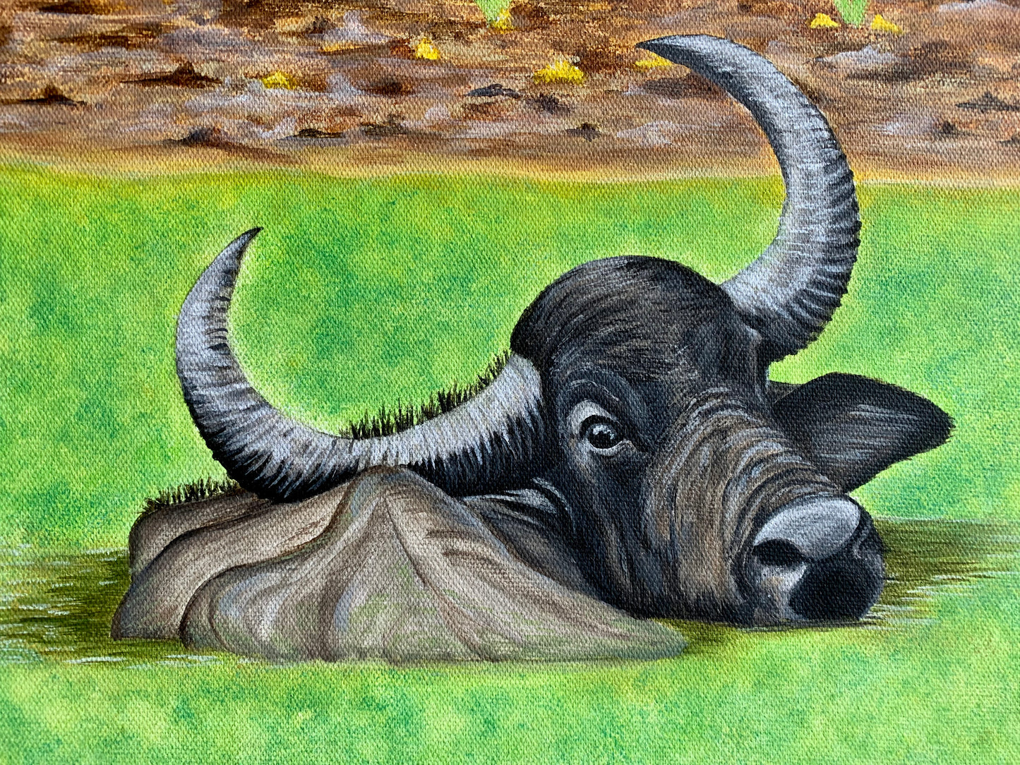 Power Animal connection and bespoke original painting on canvas