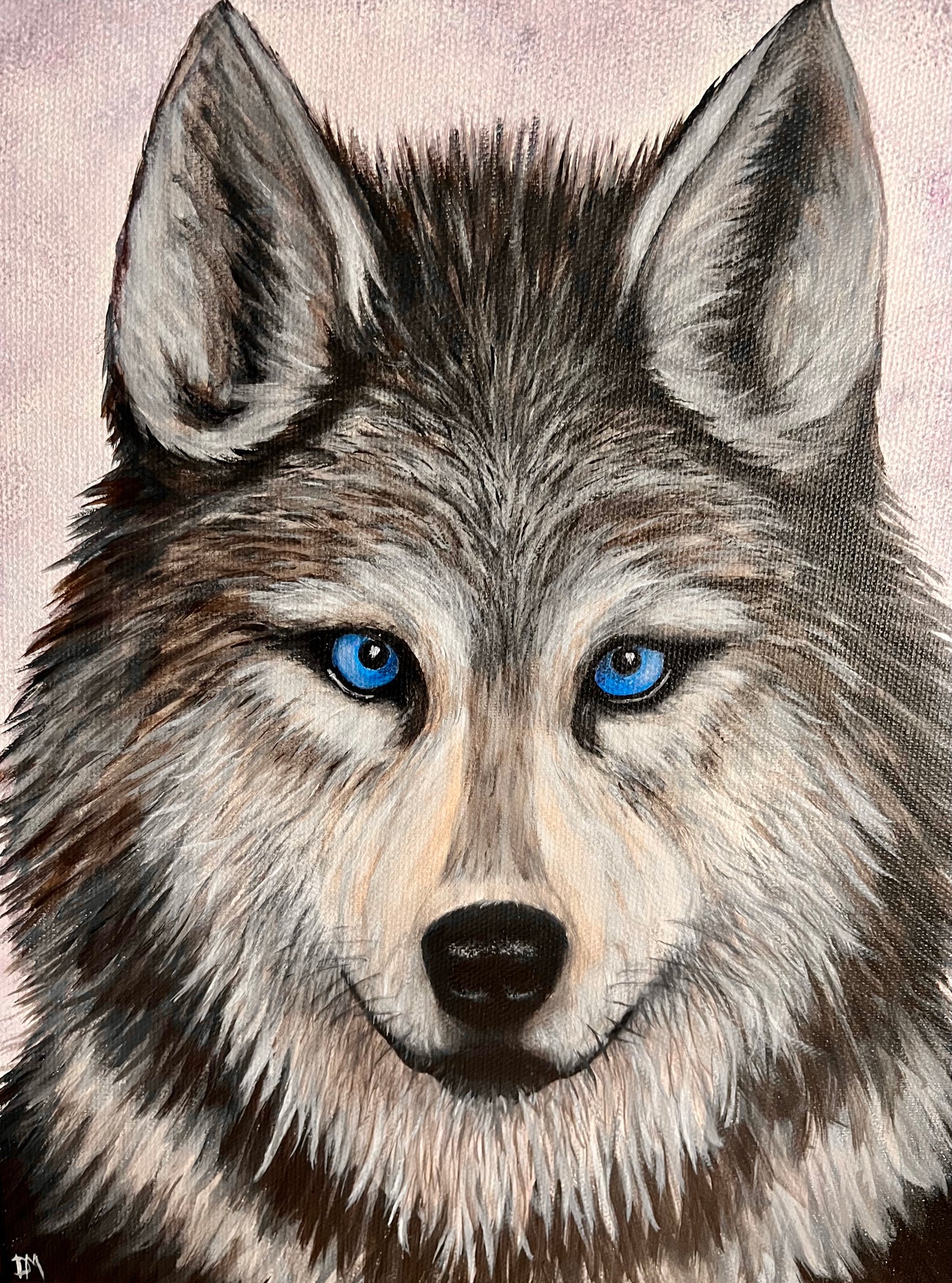 Power Animal connection and bespoke original painting on canvas