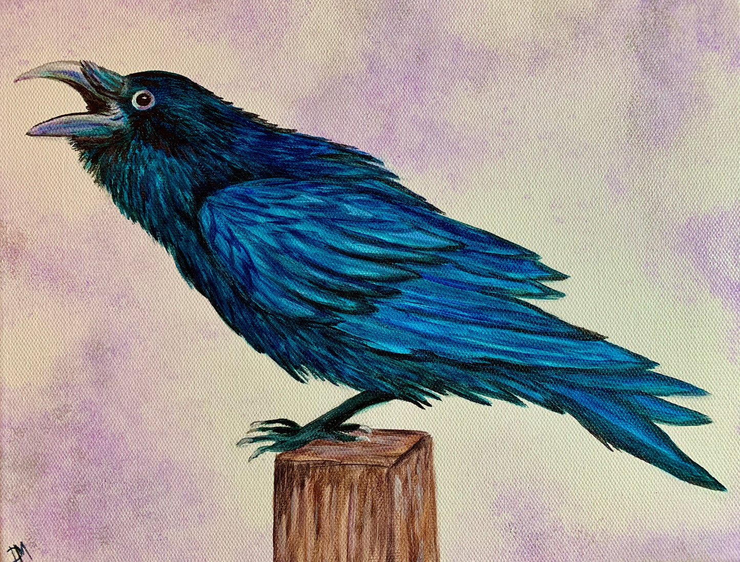 Power Animal connection and bespoke original painting on canvas