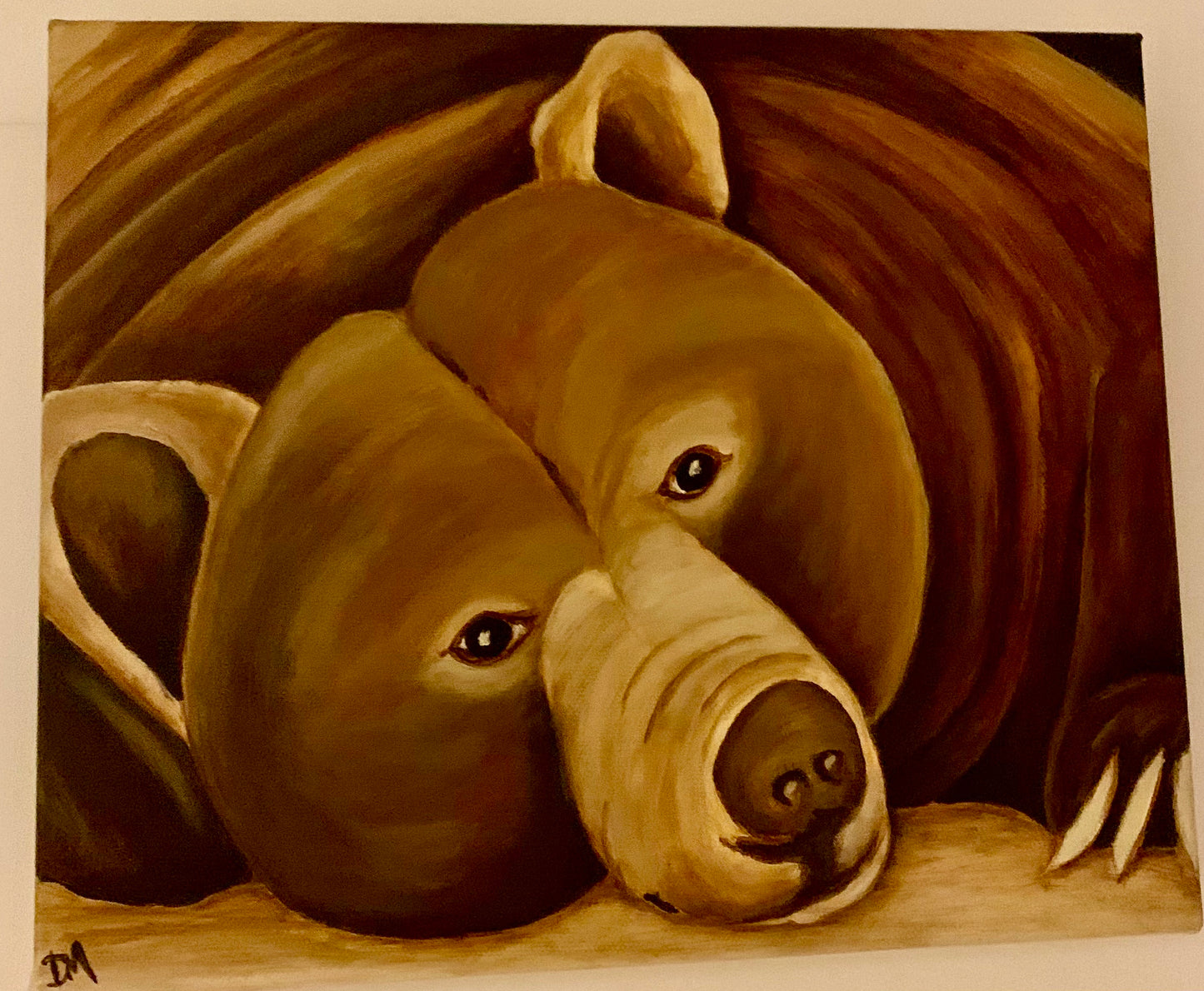 Power Animal connection and bespoke original painting on canvas
