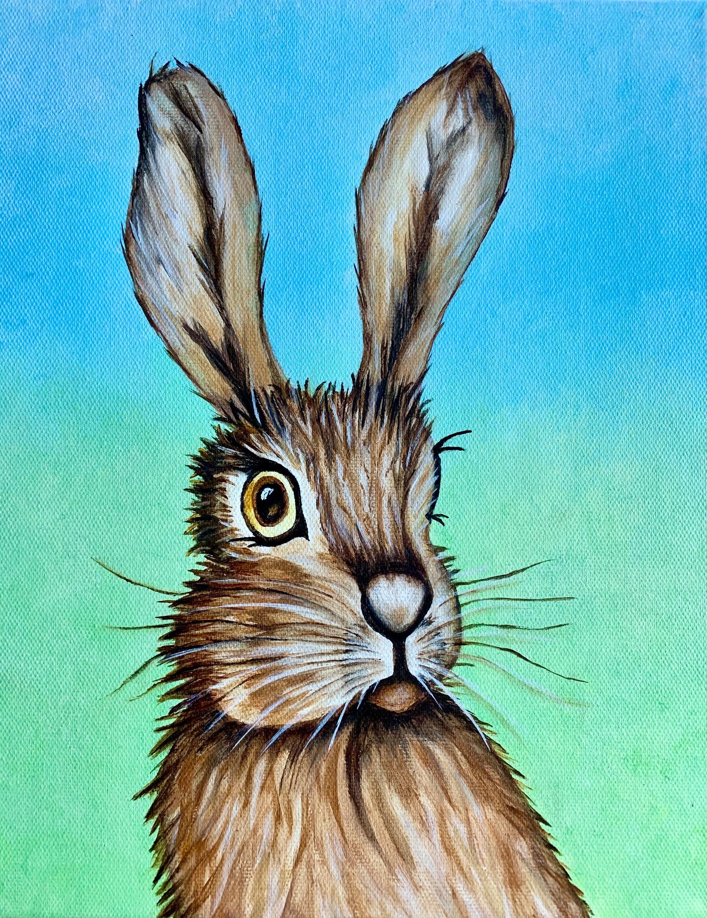 Power Animal connection and bespoke original painting on canvas
